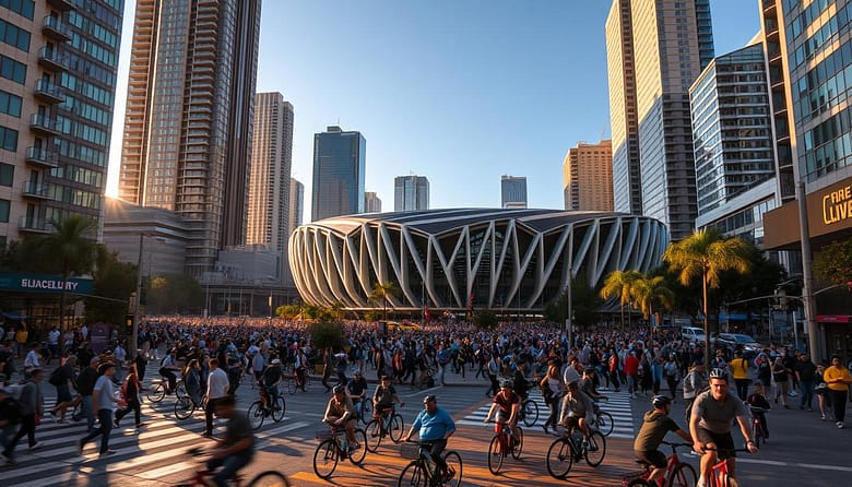 sporting events urban development