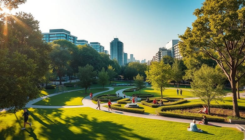 sports green spaces