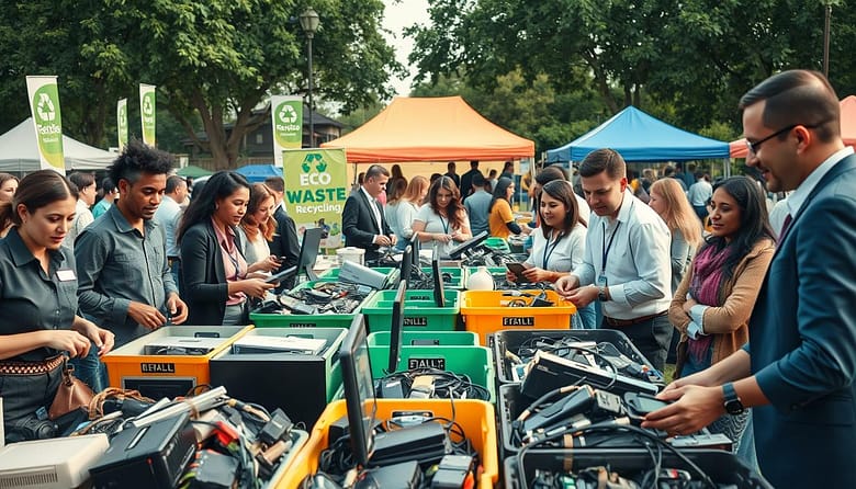 E‑Waste & Gear Recycling Drives